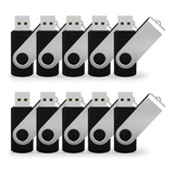 Paquete De 50 Pendrives Memoria De 8 Gb | Usb 2.0 / Negro