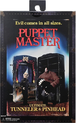 Puppet Master Ultimate Pinhead & Tunneler - Neca Original