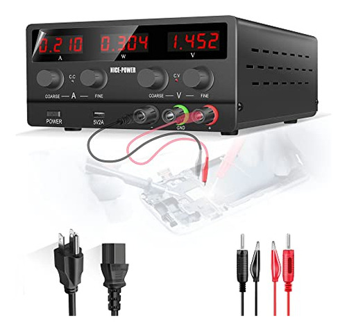 Fuente De Alimentación Variable Nice-power 30v 10a -