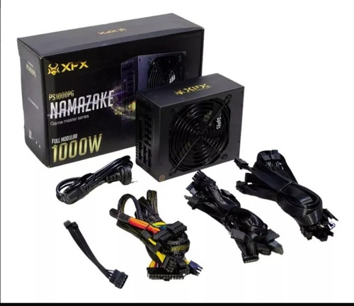 Fuente 1000w xfx namazake Ps1000pg 80plus Gold Full Modular