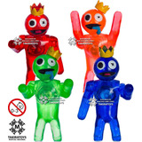 Roblox Rainbow Friends, Blue Y Sus Amigos Set 4 Figuras