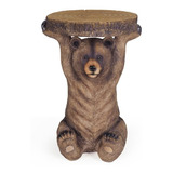 Mesinha Lateral Urso 34cm Decoração Ambiente- Pronta Entrega