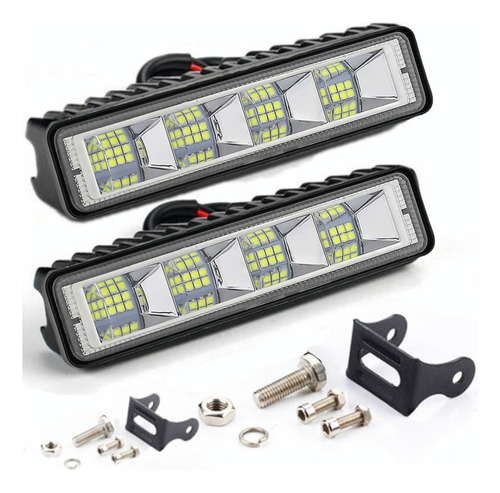 Par De Luces Auxiliares Led De 6'' Para Jeep/suv/moto