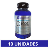 Combo Vitamina C 1000mg 100 Tabs Performance Kit 10 Potes