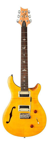 Guitarra Semi-acústica Prs Cu2sh Se Custom Santana Yellow