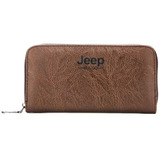 Carteira Bolsa De Mão Jeep 2280 Couro Para Celular Cartao