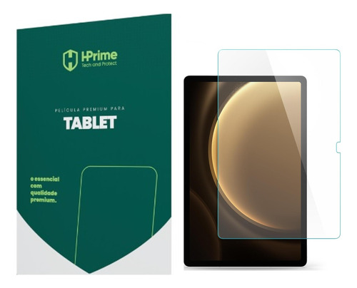 Película Hprime P/ Galaxy Tab S9 Fe Plus 12.4 Plas Transpare