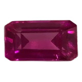 Zafiro 3.70 Ct  Rosa Corte Esmeralda Gemas Sueltas 