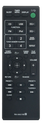 Mando A Distancia Rm-amu185 For Sony For Mhc-ec619ip X