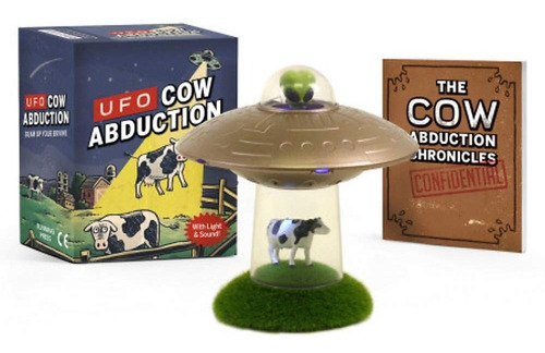 Ufo Cow Abduction Gadget Sonidos Luces Colores Con Libro Ev