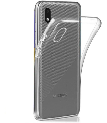 Funda Tpu Ultra Fina Transparente Para Samsung A01 Core