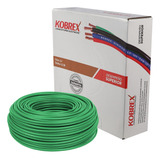 Caja 100 Mts Cable Verde Cal 10 Awg Kobrex Vinikob 100%cobre