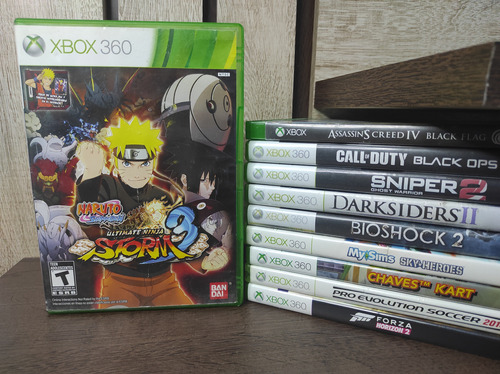 Jogo Naruto Storm 3 Original Para Xbox 360 - Midia Física