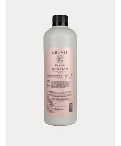 Refil Sabonete Líquido Sunset Rosé 500ml L'envie