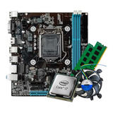 Kit Gamer Placa Mãe Intel + Core I7 Octa-core + 8gb Ram