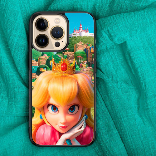 Princesa Peach Mario Bros Movie Poster Funda Celular Tpu 