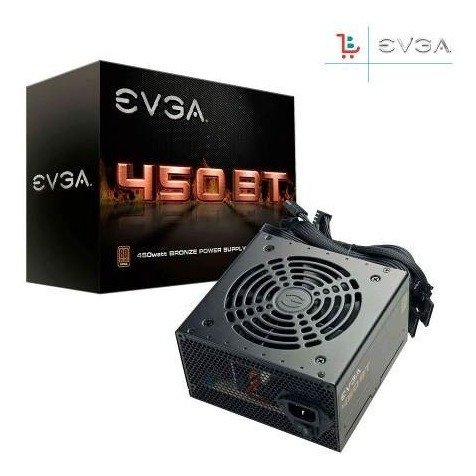 Fuente De Poder Evga 450w Reales Certificacion 80plus Bronce