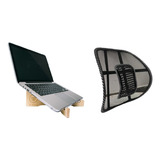 Kit Home Office - Stand Notebook +  Apoyo Lumbar