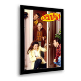 Quadro Decorativo Série Seinfeld Poster Com Moldura 23x33cm