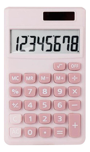 Mini Calculadora Portátil De 8 Dígitos Com Display Lcd Padrã
