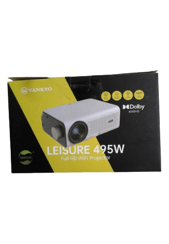 Proyector Vankio Leisure 495w Full Hd Wuxga Wi-fi Bluetooth 