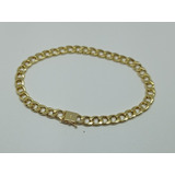 Pulseira Grumet 5.50mm Largura Ouro 18k 20cm 7.00 Gramas!