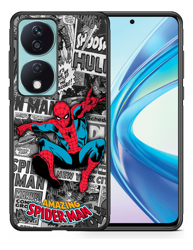 Funda Honor X7b Anime Manga Comics Super Heroes Arte Futbol 