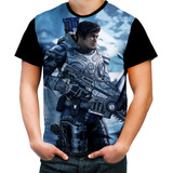 Camiseta Camisa Personaliza Jogo Game Tiro Gears Of War 7