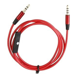 Cable De Audio Auxiliar Auricular Con Micrófono Manos Libres