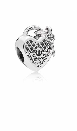 Oferta !! Pandora Original Charm,candado De Amor