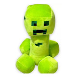 Peluche Creeper Minecraft 30 Cm Excelente Bordado Calidad