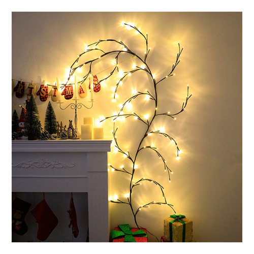 7.5ft 144leds Rama De Árbol De Luz Para Hogar Decoración