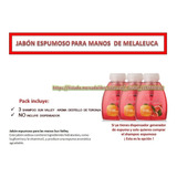 3 Jabón Espumoso Manos Toronja 237ml Sin Aplicador Melaleuca