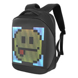 Mochila Con Pantalla Led Creativa Para Conducir Motocicletas