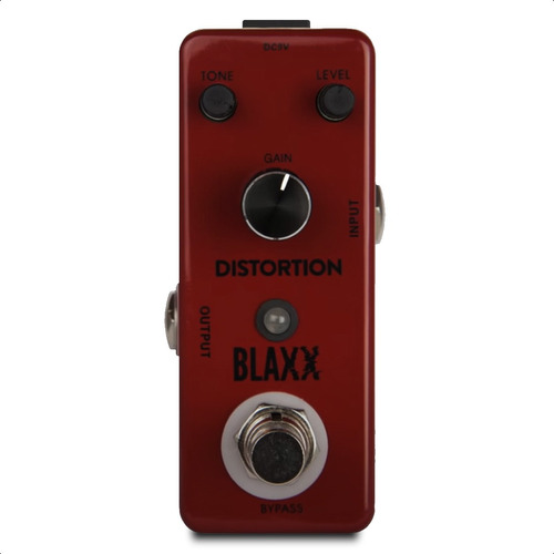 Pedal Efecto Distorsion Clasica Guitarra Bajo True Bypass