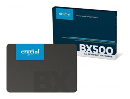 Disco Sólido Interno Crucial Ct240bx500ssd1 240gb Preto