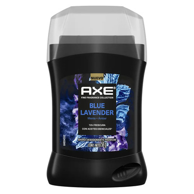 Axe Desodorante Barra Fragancia Premium Blue Lavender 58g Lavanda