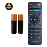 Controle De Tv Box Universal Compativel Modelo 7490 2 Pilhas