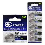 20pcs Bateria Pilha Moeda Cr2032 3v Cartela 5 Cada