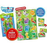 Juego Didáctico Magnético Animales Ingles  Castellano Kreker