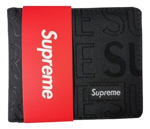 Cartera Supreme Plegable Billetera Larga Juvenil Lujo Hombre