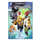 Liga De La Justicia Internacional No. 1, De Dan Jurgens. Editorial Ecc, Tapa Pasta Blanda En Castellano, 2012