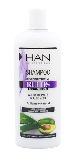 Han Rulos Definidos Shampoo Nutritivo Sin Sulfatos 500ml