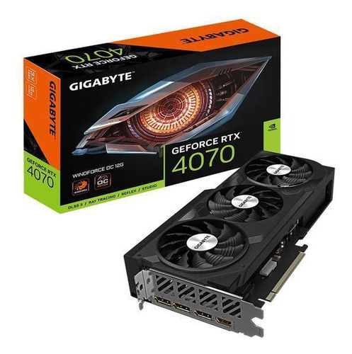 Placa De Vídeo Nvidia Geforce Rtx 4070 12gb Gddr6x