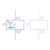 Blocos Dinâmicos Auto - Cad - Esquema P/ Comandos Elétricos