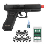 Pistola Airsoft Rossi V17 Blowback Greengás 6mm Lançamento