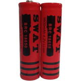 Bateria Roja X2 Litio Ion 18650 Pila Recargable 9800mah 4.2v