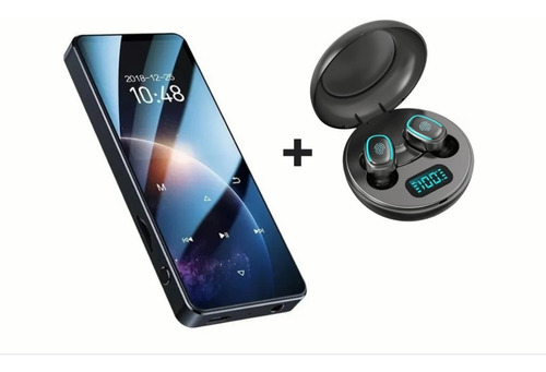 Leitor De Música Mp3/mp4 Com Fone De Ouvido Bluetooth Sem Fi