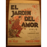 Partitura El Jardin Del Amor Vals Pelay F. Canaro