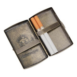 Caja Para Cigarros De Metal Vintage A Prueba De Humedad